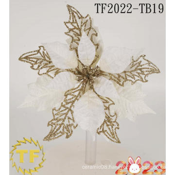 Artificial Christmas Flower Head for Decoration